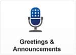 The queued callers are provided with an initial greeting, followed by music or advertisements and periodic comfort announcements. All announcements can be played in audio or video format, based on the call center profile and the capabilities of the caller's endpoint.