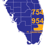 Area Codes 754 and 954