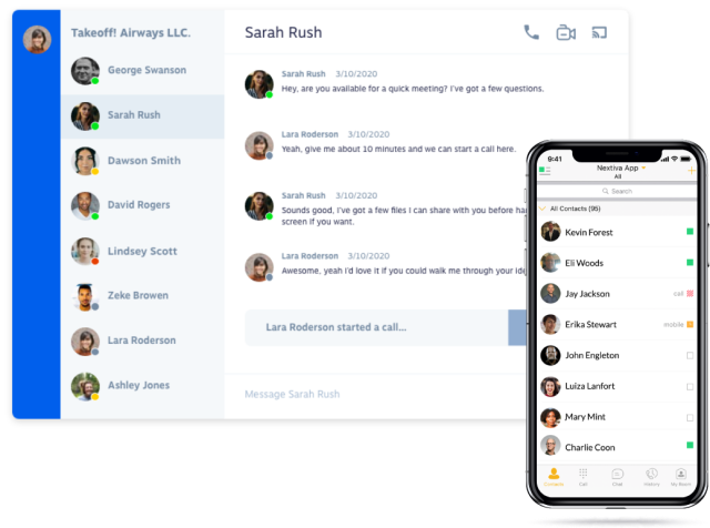 Communicate with customers, leads, and co-workers with a virtual phone system.