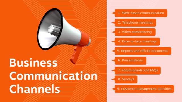 Business communication channels