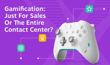 is gamification just for sales or can it be used in the entire contact center