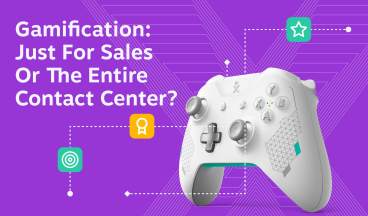 is gamification just for sales or can it be used in the entire contact center