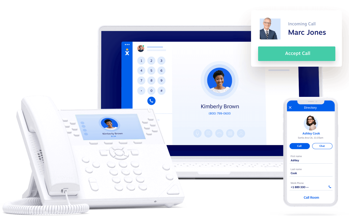 Nextiva's all in one business phone system — a better choice for businesses. 