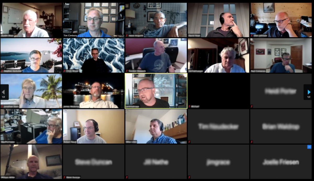 Zoom meeting snapshot