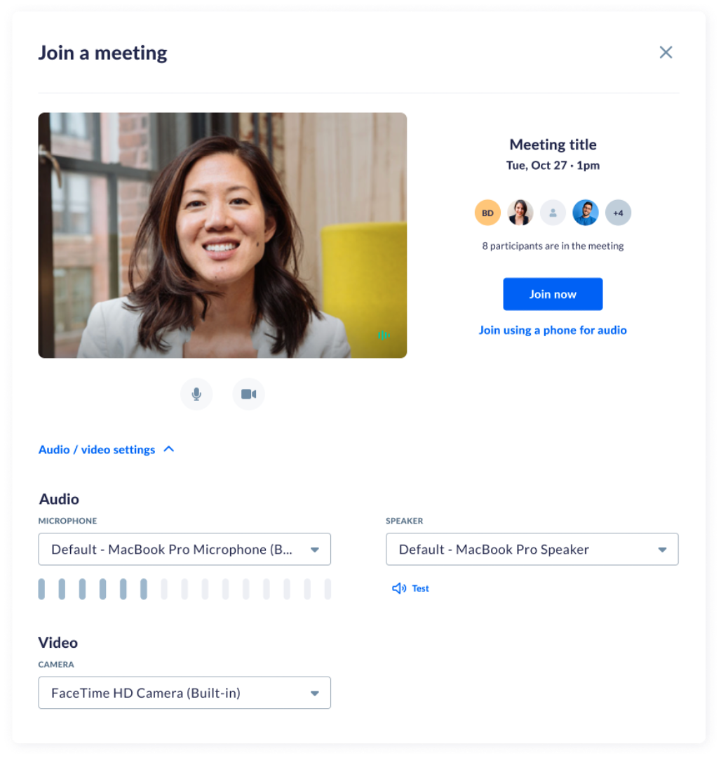 How to join a meeting with Nextiva app