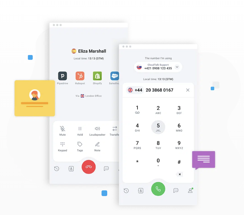 CloudTalk VoIP app