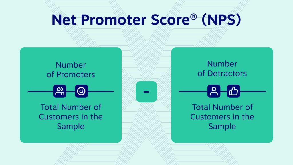 Net promoter score calculation