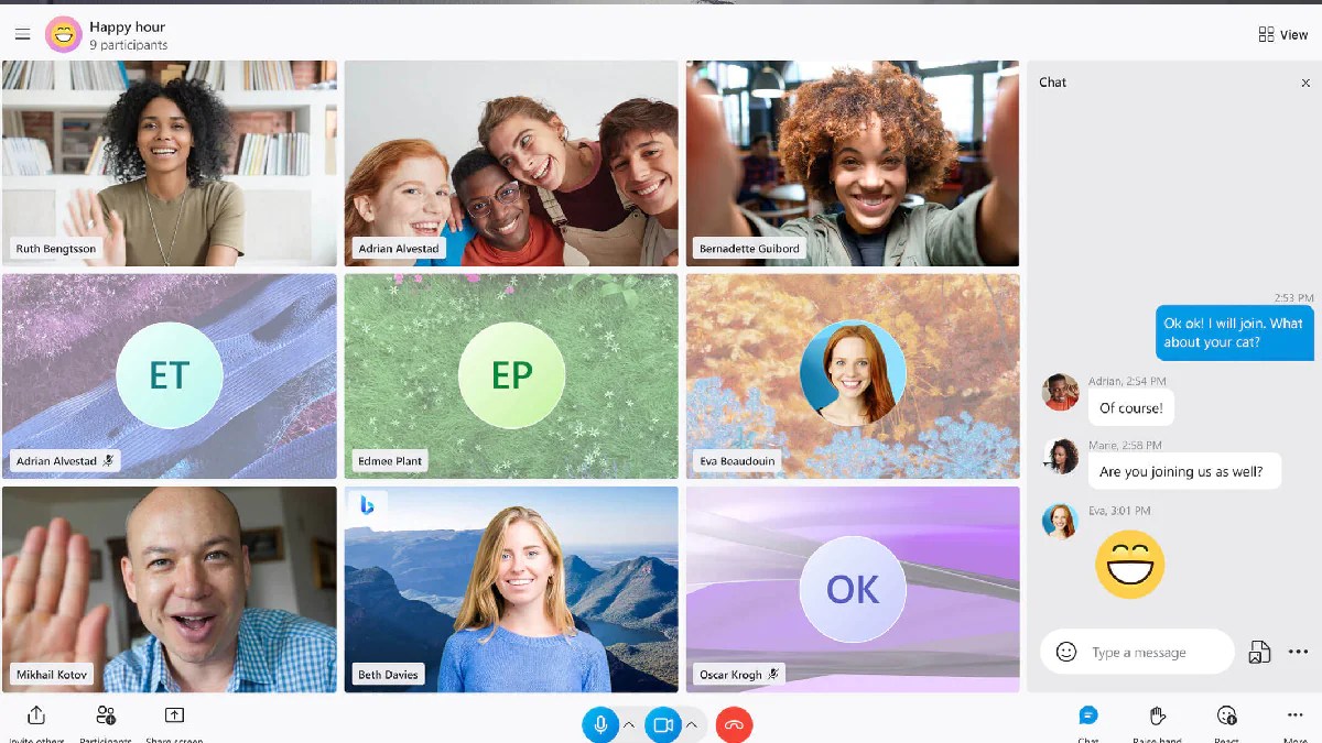 Skype app