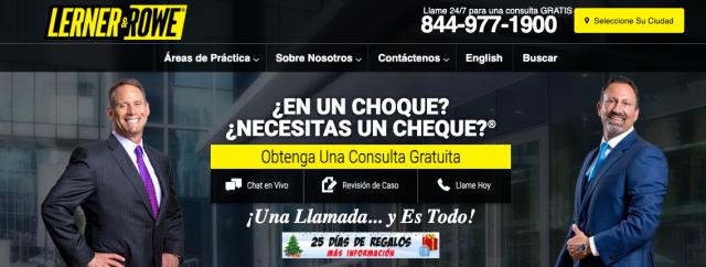 Bilingual law firm websites appeal to a broader customer audience (in Spanish)