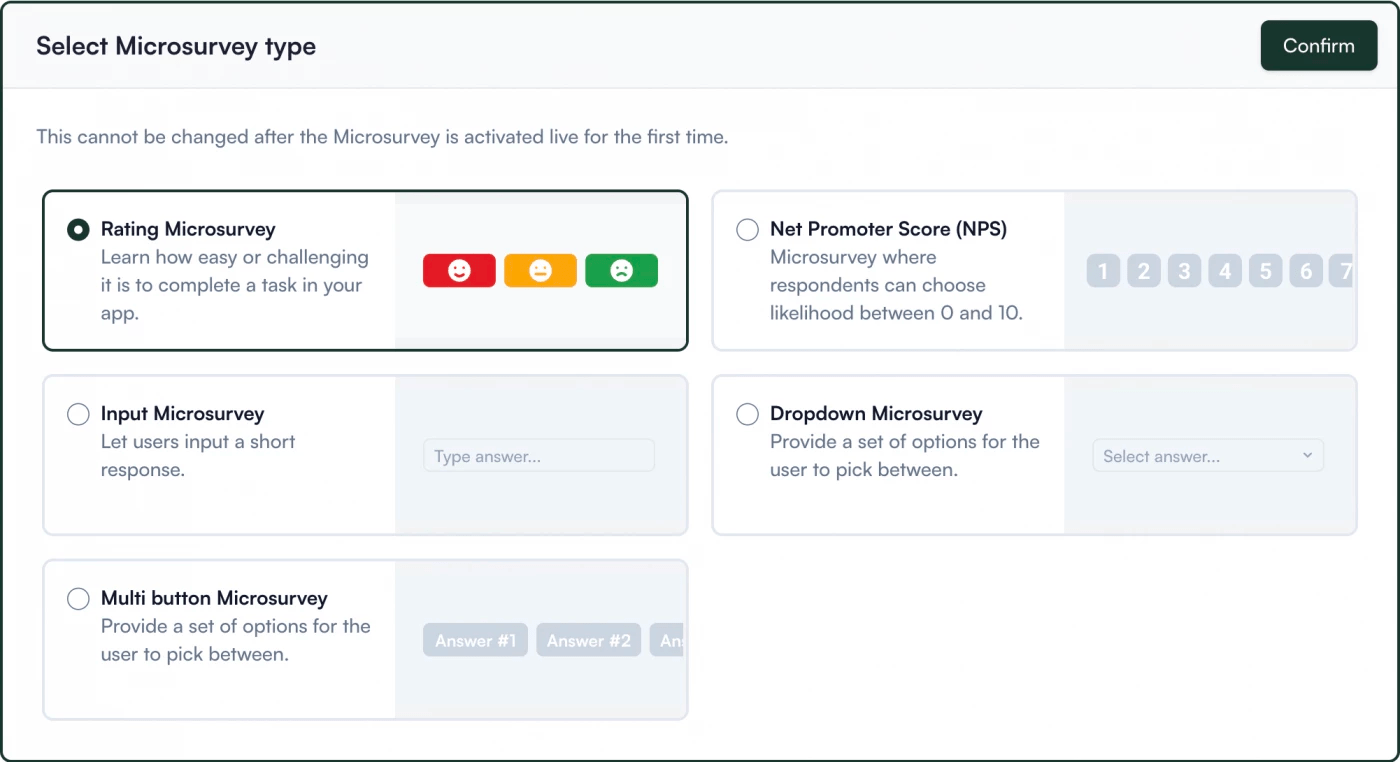 Getting product feedback on Chameleon.io