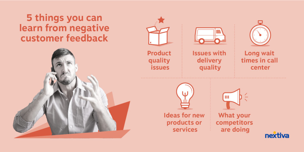 5 thing you can learn from negative customer feedback