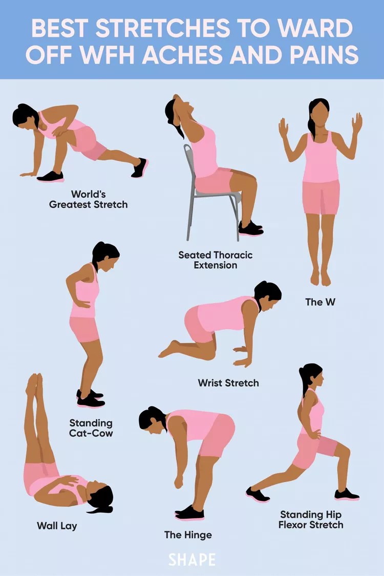 Best Stretches to Ward Off WFH