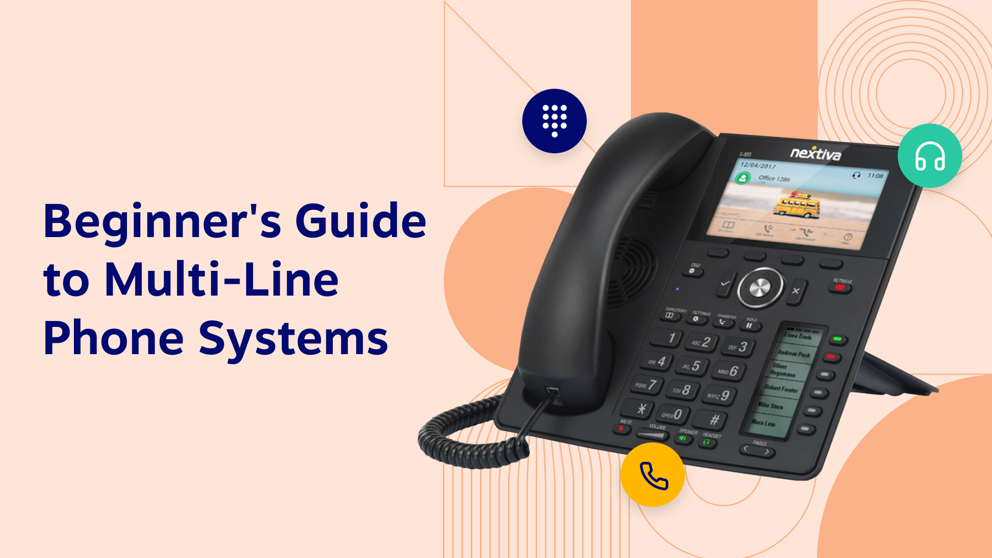 Featured Blog Image Beginners Guide to Multi Line Phone Systems