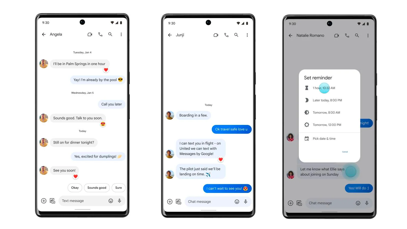 Google Messages messaging platform