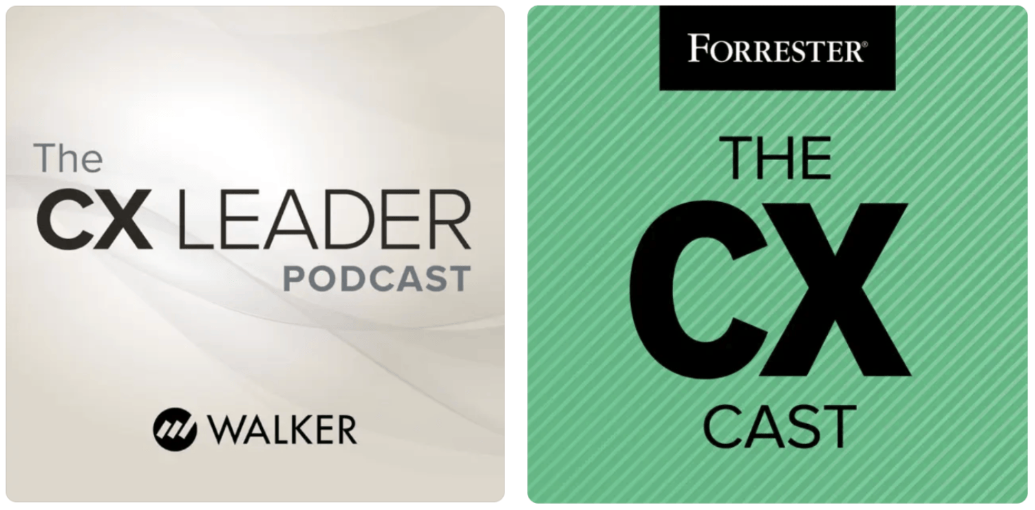 The CX leader podcast vs the CX cast