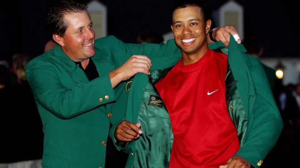 Tiger Woods has won four Masters titles and green jackets in his career