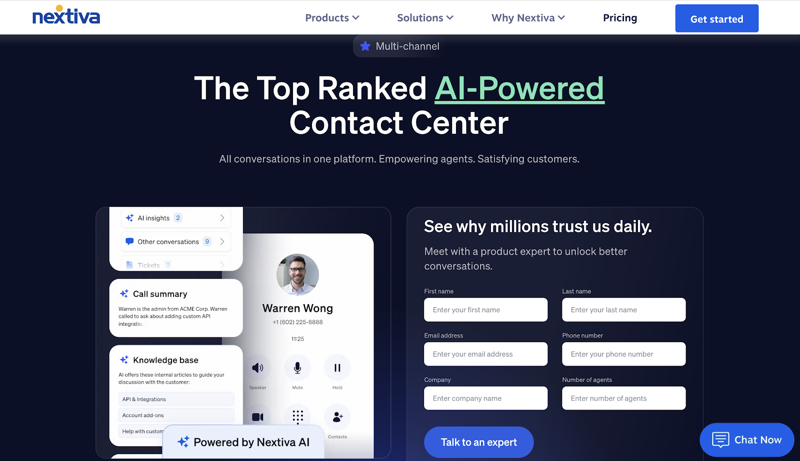 Nextiva-AI-powered-contact-center