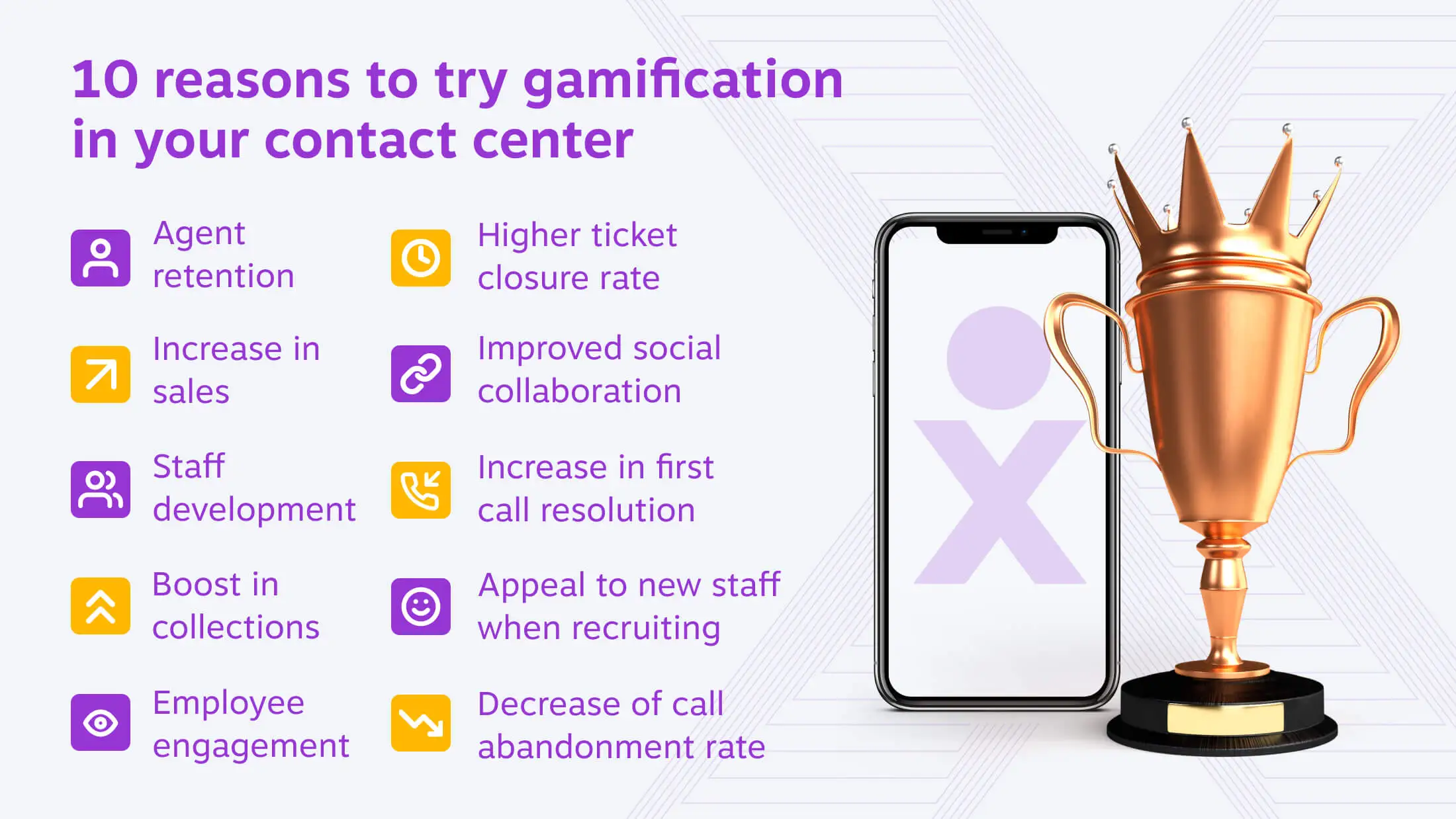 10 reasons to try gamification in your contact center