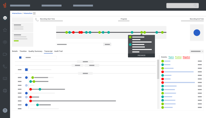 Genesys contact center automated quality management solution