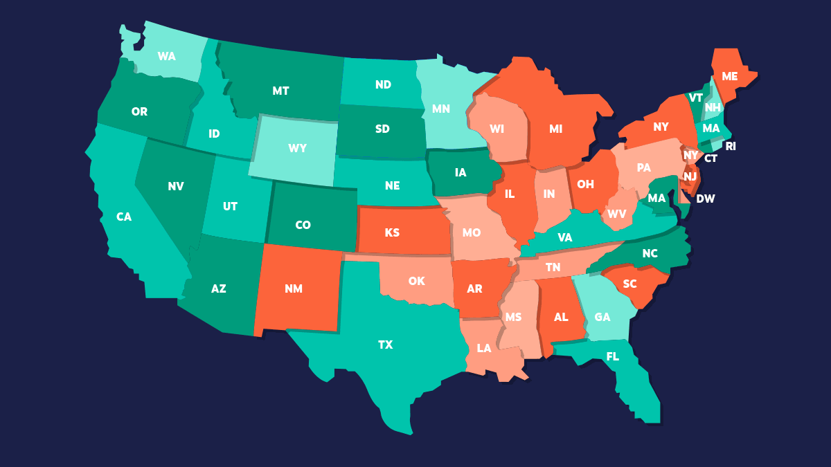 Best states to start a business