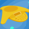 Best VoIP Conference Phone: Image of a conference phone