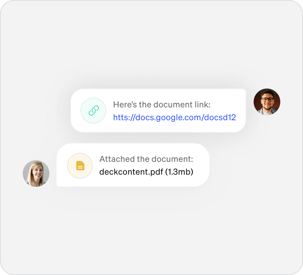 File attachments