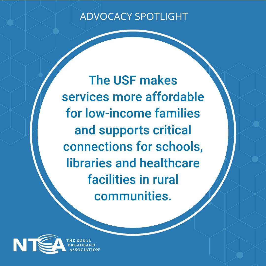 The Federal Universal Service Fund (USF) was created to ensure nationwide access to communication services. It’s particularly important in providing service in underserved communities.