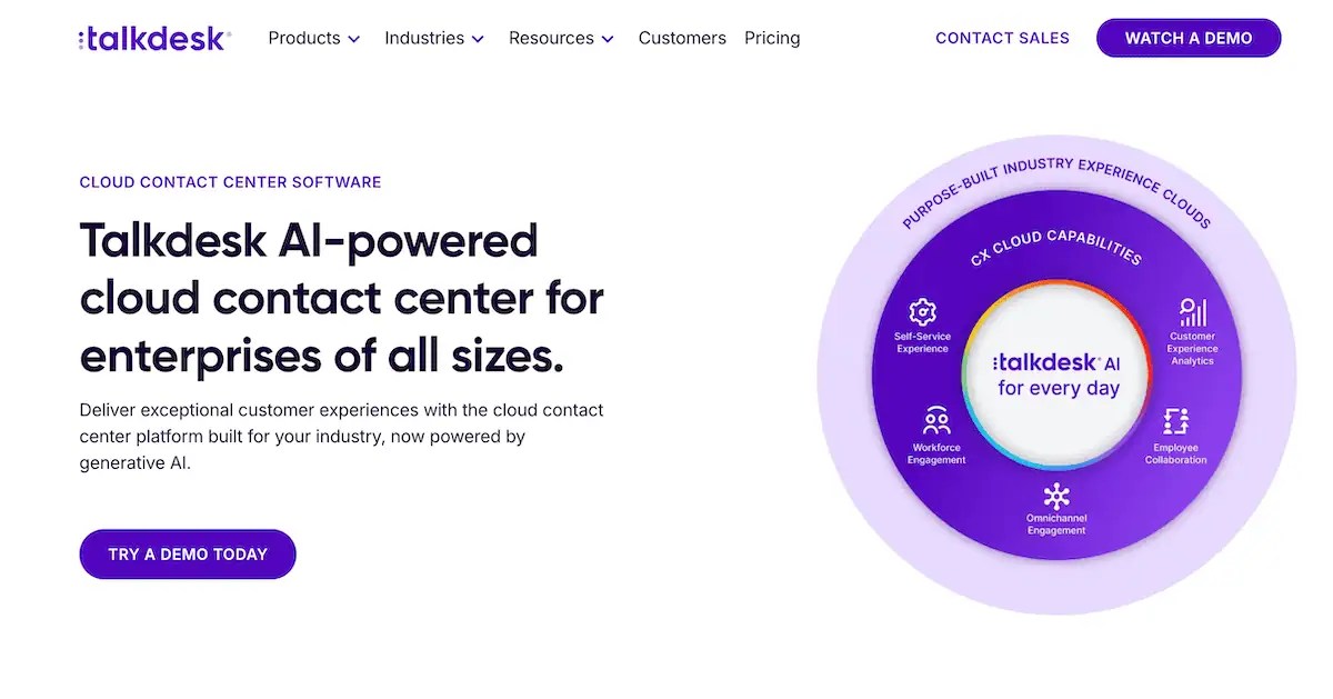 Talkdesk - CloudTalk alternative