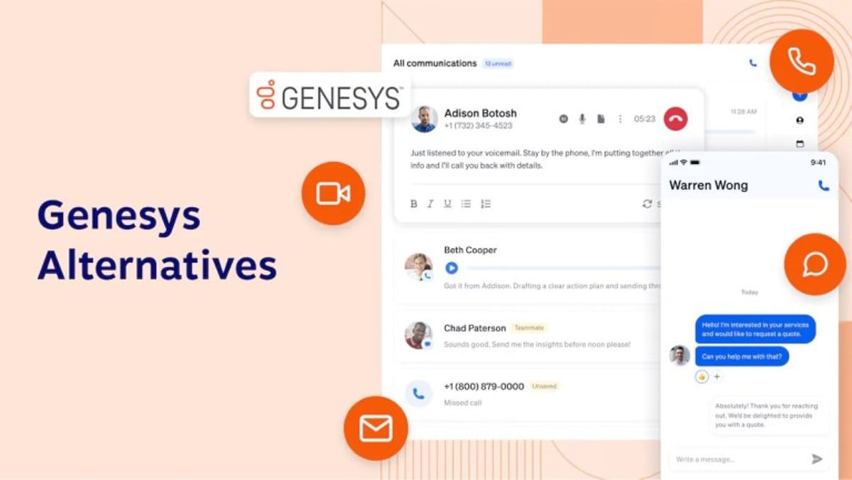 7 Top Genesys Alternatives & Competitors