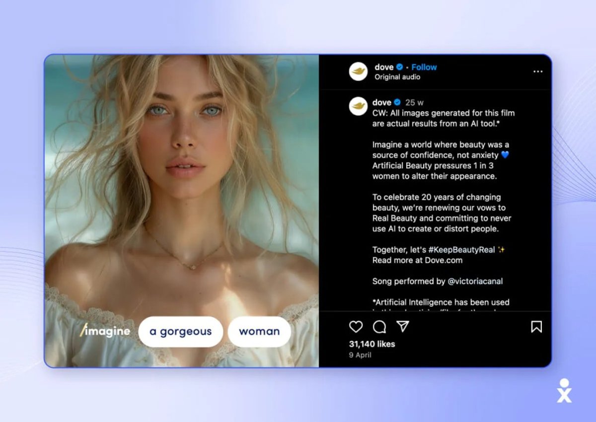 Dove creates a lot of user-generated content that helps it connect with its audience better.