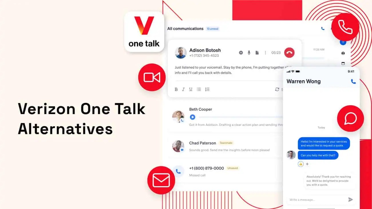 Top 5 Verizon One Talk Alternatives in 2026