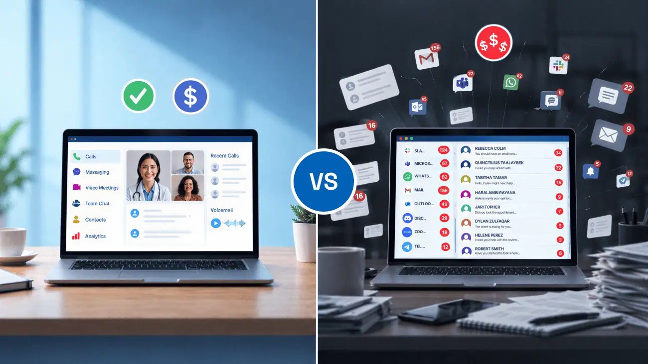 Unified Communications vs Multiple Tools