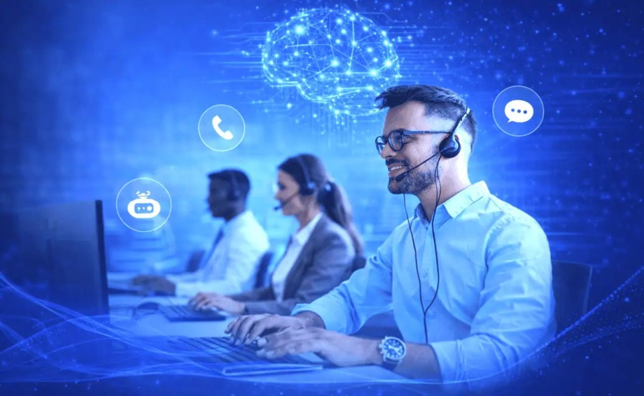 AI call center technology