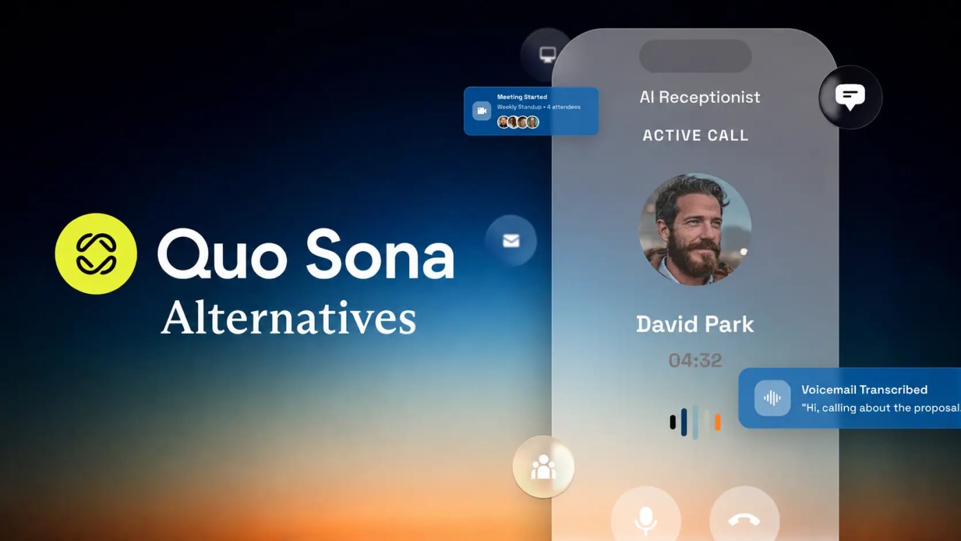 Quo Sona Alternatives (for AI call answering)