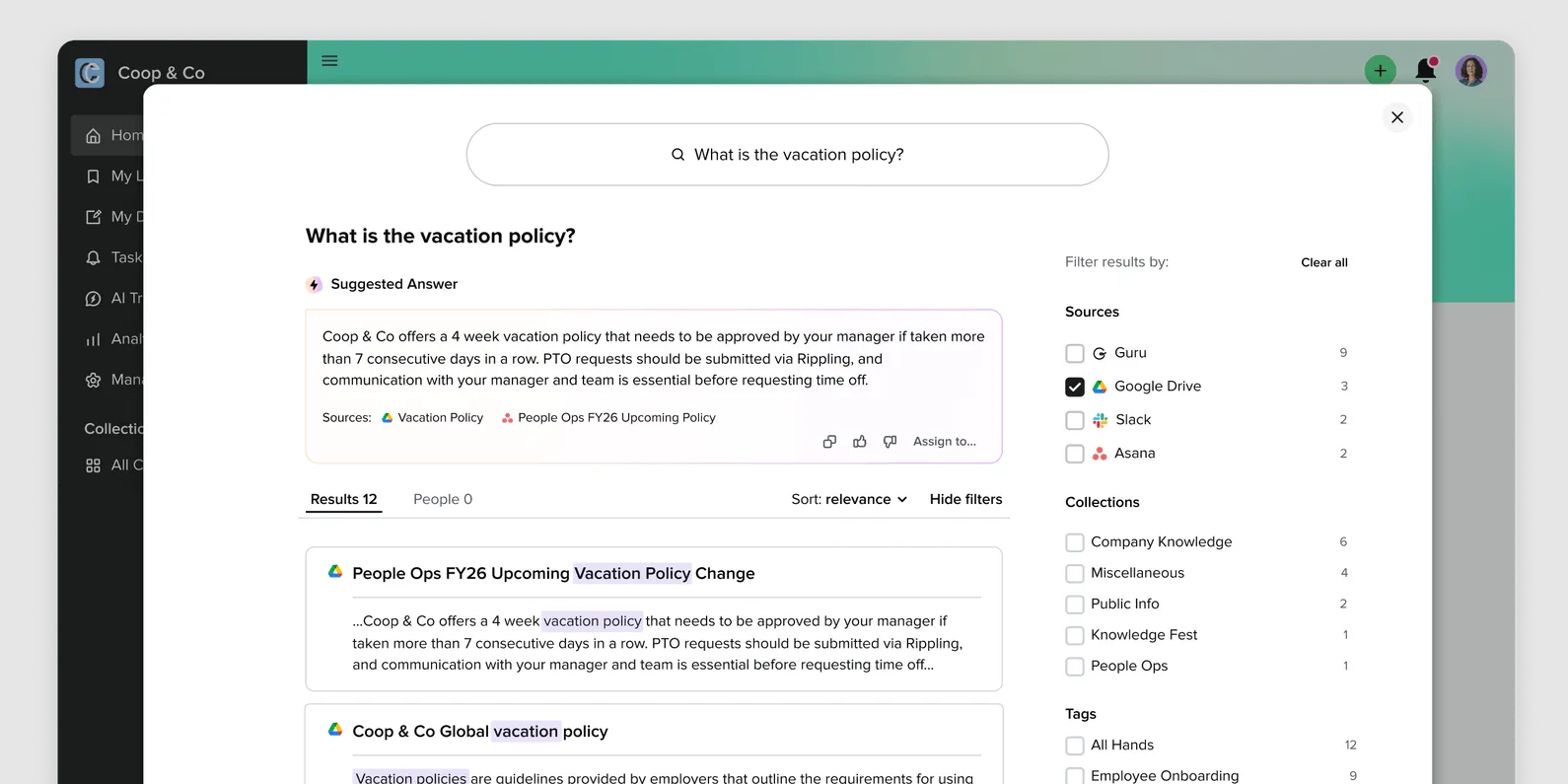 Guru - corporate communication tools