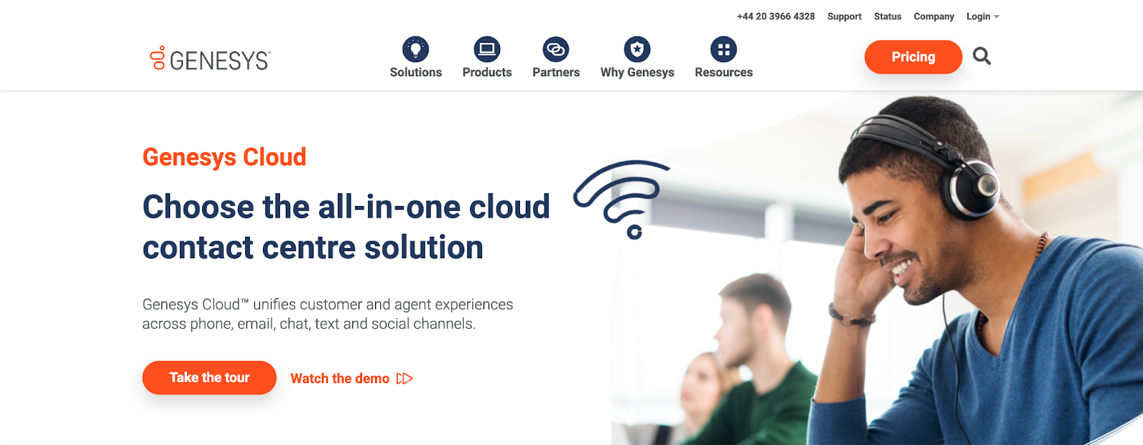 Genesys-home-page