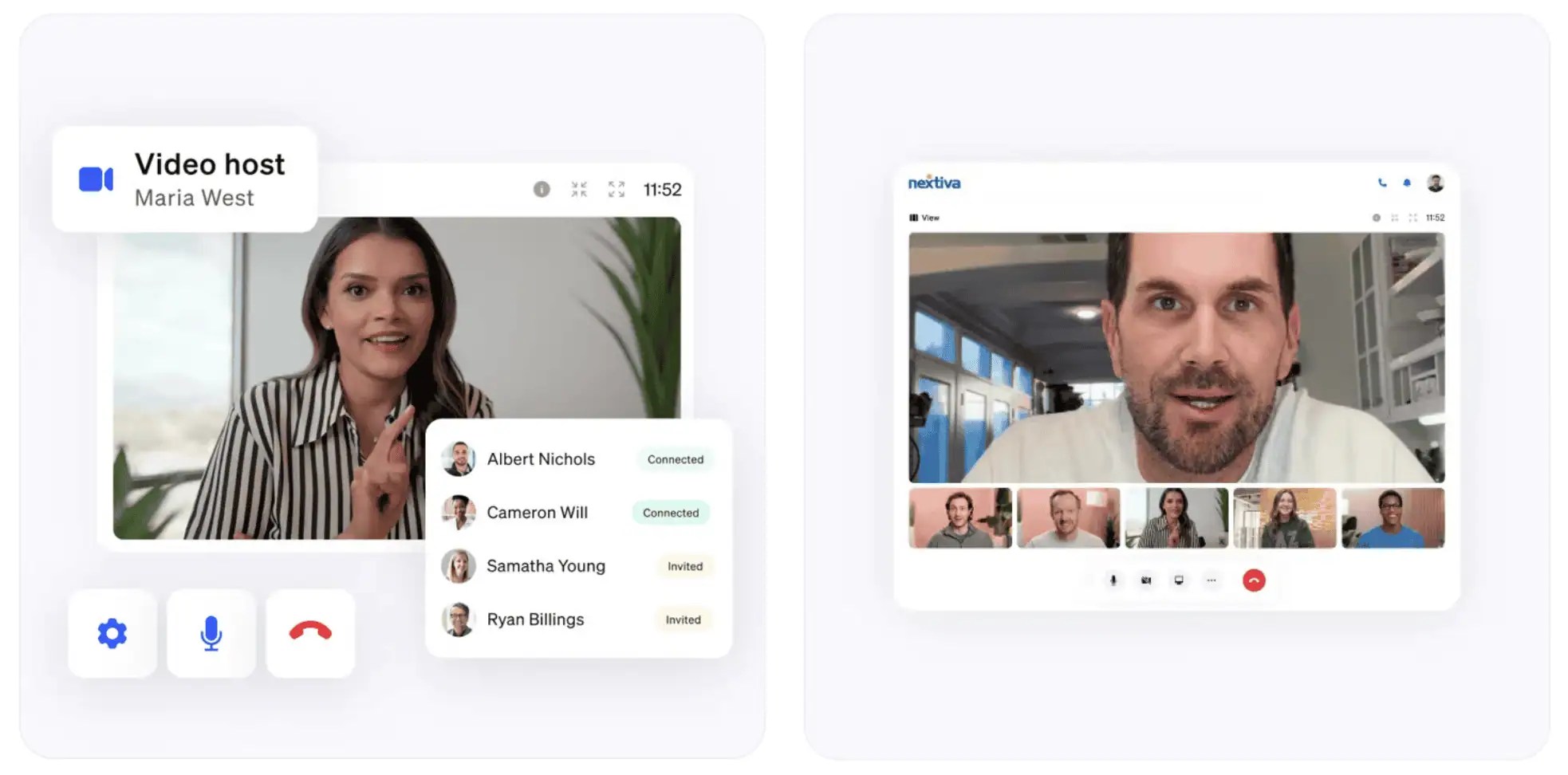 Video meetings are included with Nextiva VoIP phone systems 2