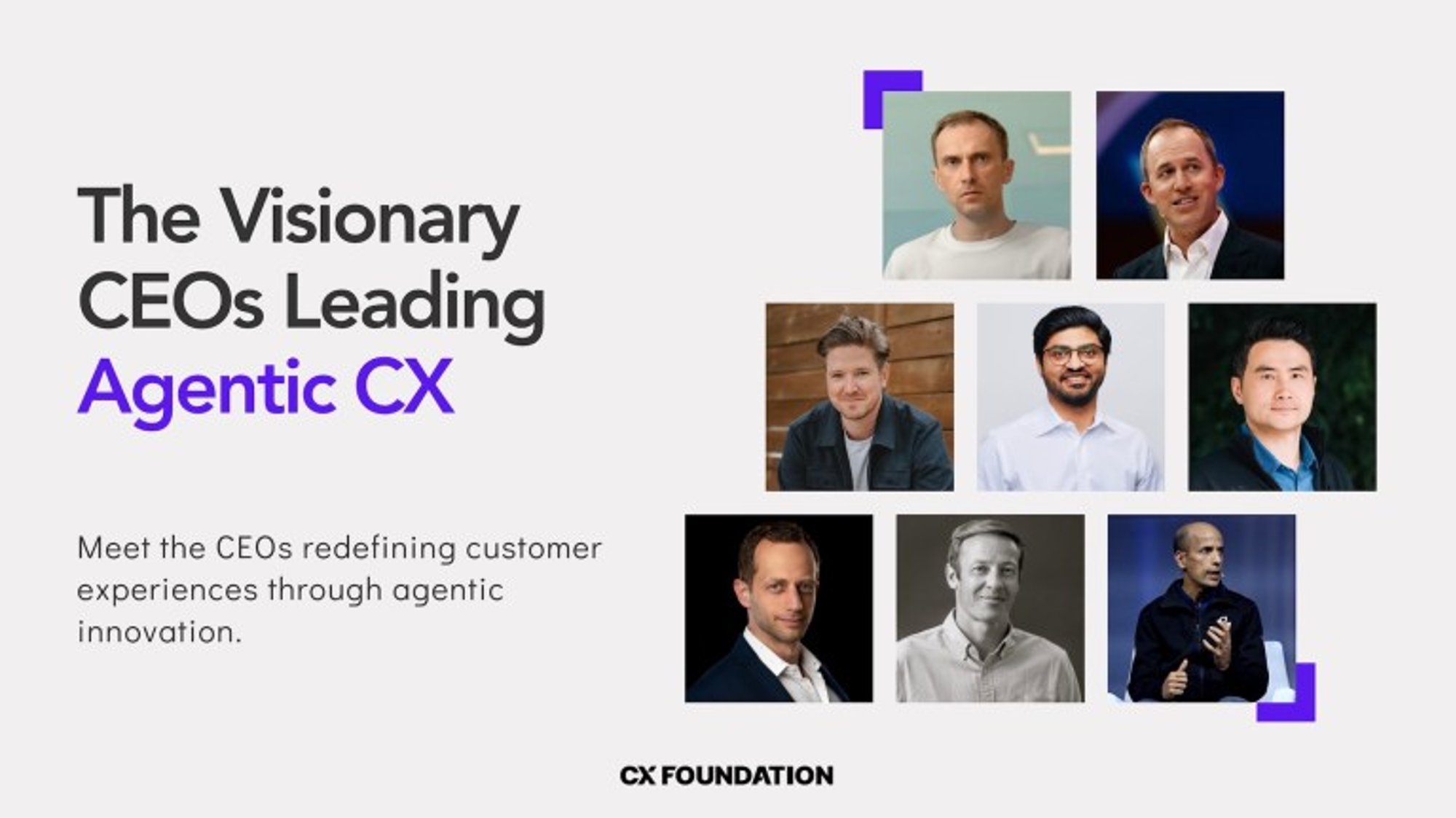 The Visionary CEOs Leading the Path of Agentic CX