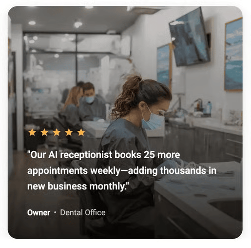 Nextiva XBert customer testimonial - AI receptionist books 25 more appointments weekly