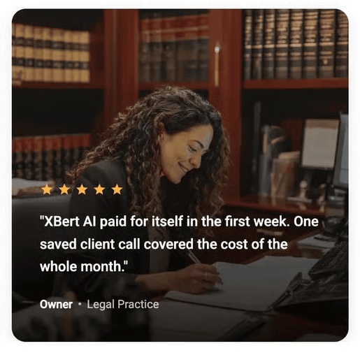 Nextiva XBert customer testimonial - XBert AI paid for itself in the first week