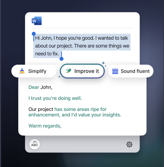 Grammarly ai features