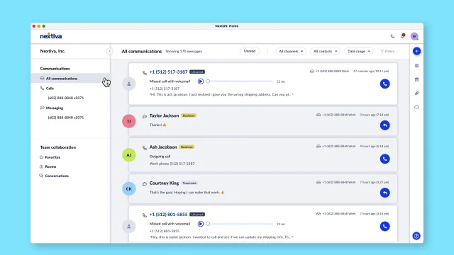 Agent workspace and collaboration