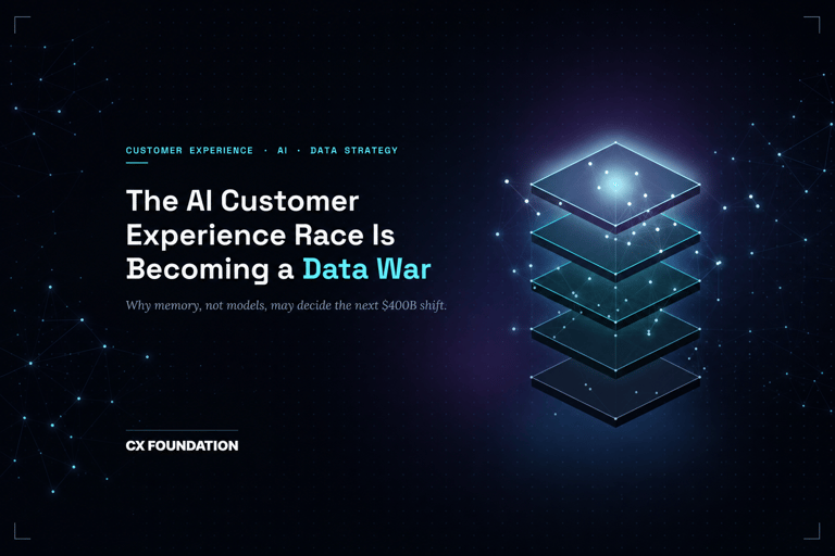 The AI Customer Experience Race Is Becoming a Data War