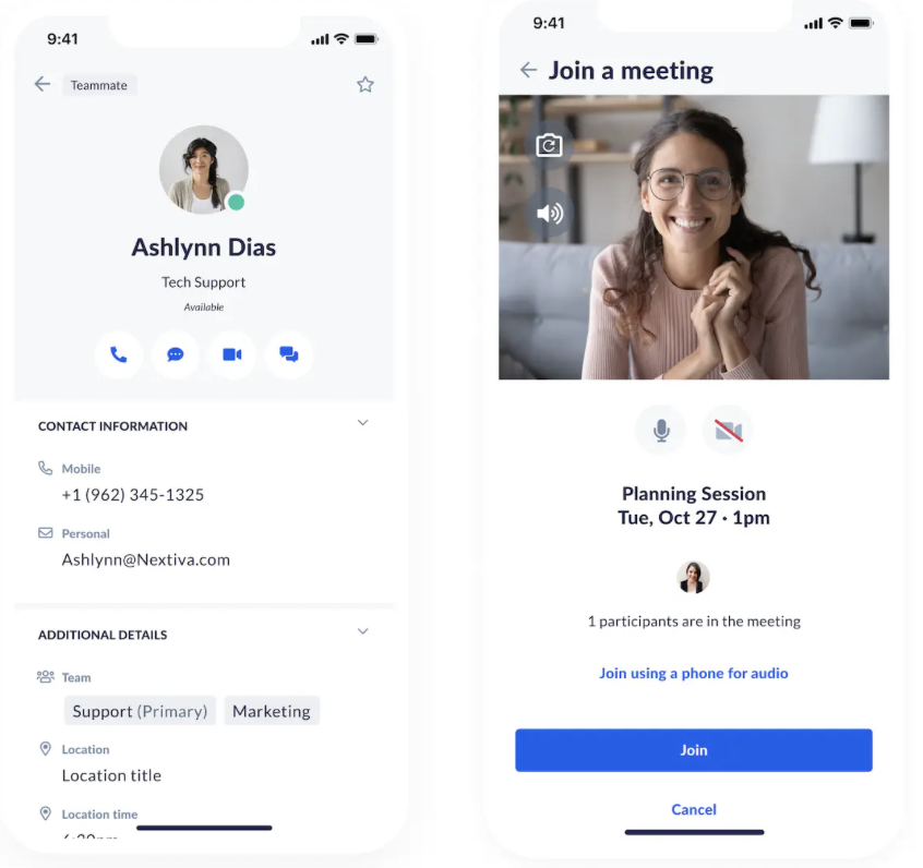 A product shot from Nextiva