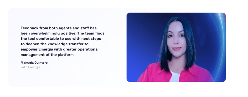 Emergia switched to Nextiva Contact Center and saw voice channel efficiency climb 154%.