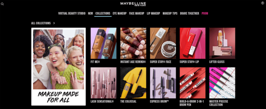 Maybelline's brand identity