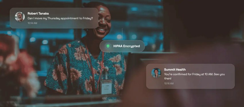 XBert AI answering service for healthcare providers is HIPAA encrypted
