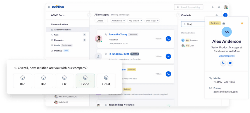 Omnichannel interface