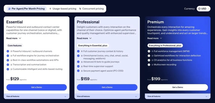 Nextiva Contact Center Pricing