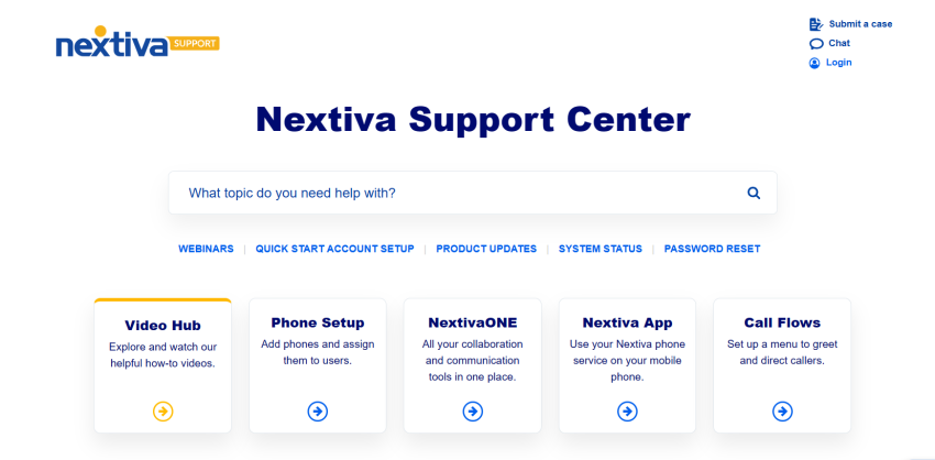 Nextiva-knowledge-base